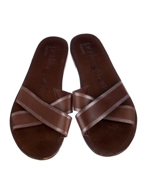 Pedro Garcia Leather Slides