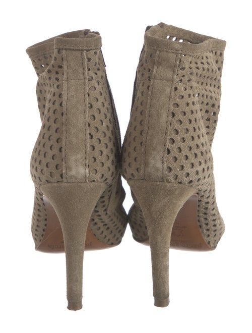 Pedro Garcia Suede Lasercut Accents Boots