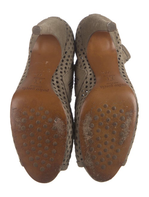 Pedro Garcia Suede Lasercut Accents Boots