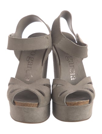 Pedro Garcia Suede Espadrilles