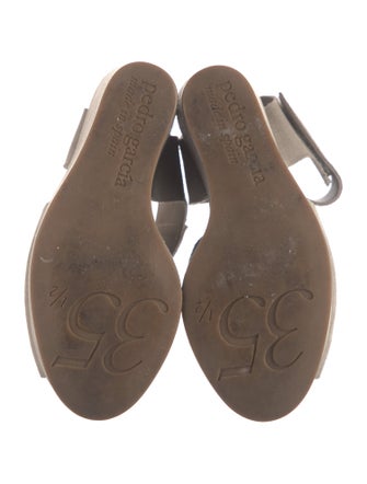 Pedro Garcia Suede Espadrilles