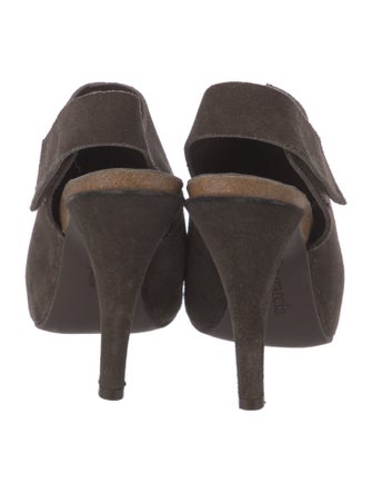 Pedro Garcia Suede Slingback Pumps