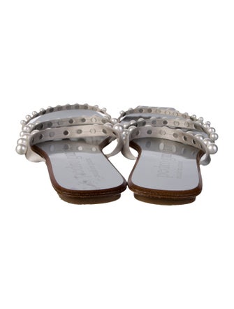 Pedro Garcia Satin Slides