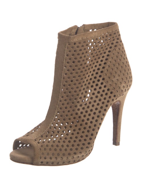 Pedro Garcia Suede Lasercut Accents Boots