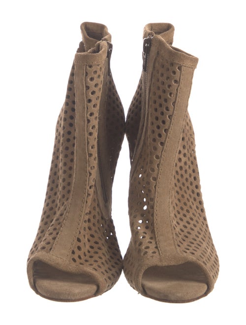 Pedro Garcia Suede Lasercut Accents Boots