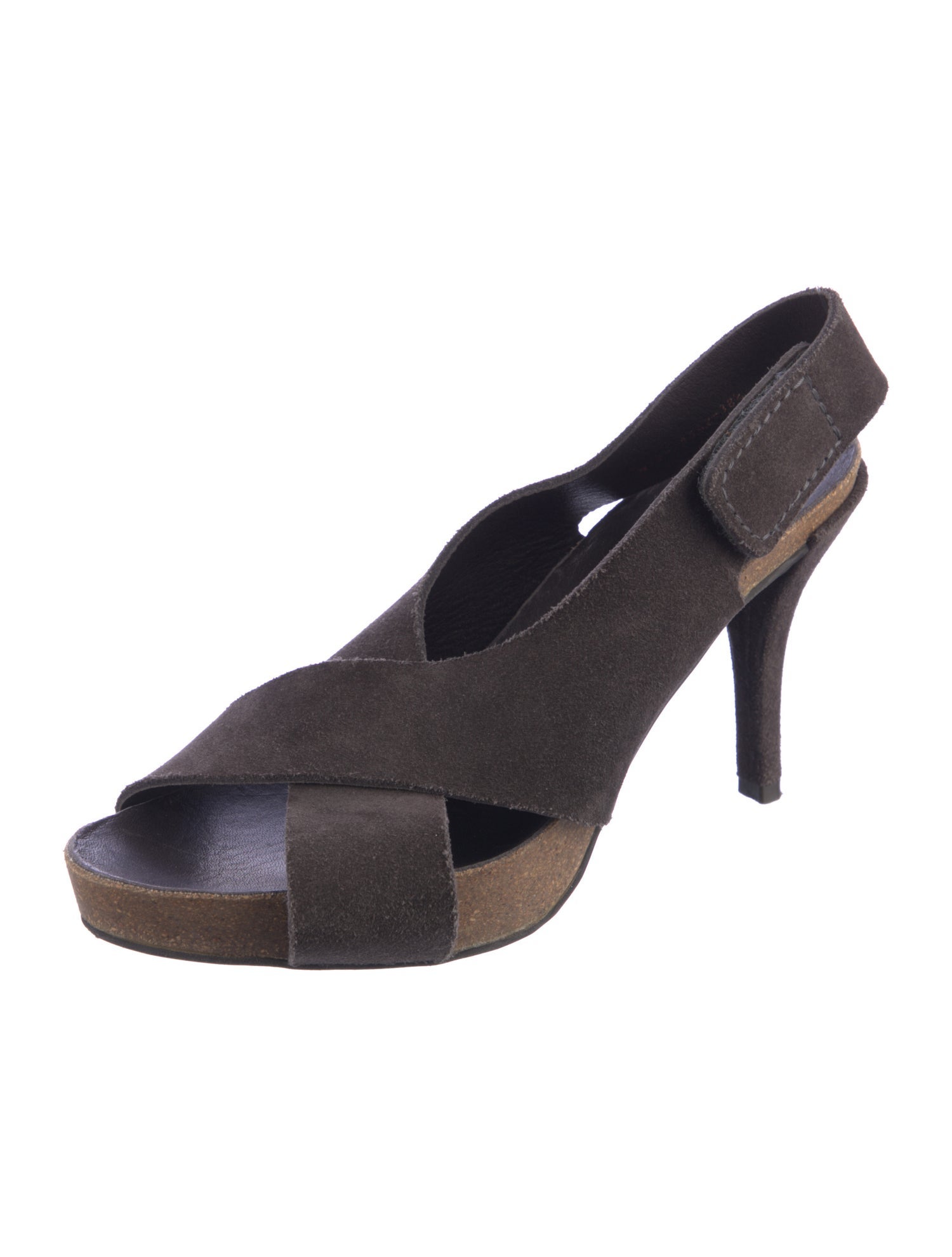 Pedro Garcia Suede Slingback Sandals