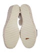 Pedro Garcia Leather Colorblock Pattern Espadrilles