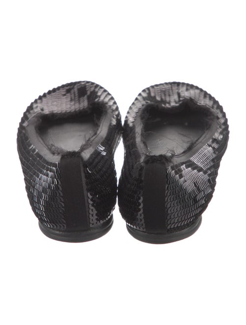 Pedro Garcia Sequins Distressed Accents Flats