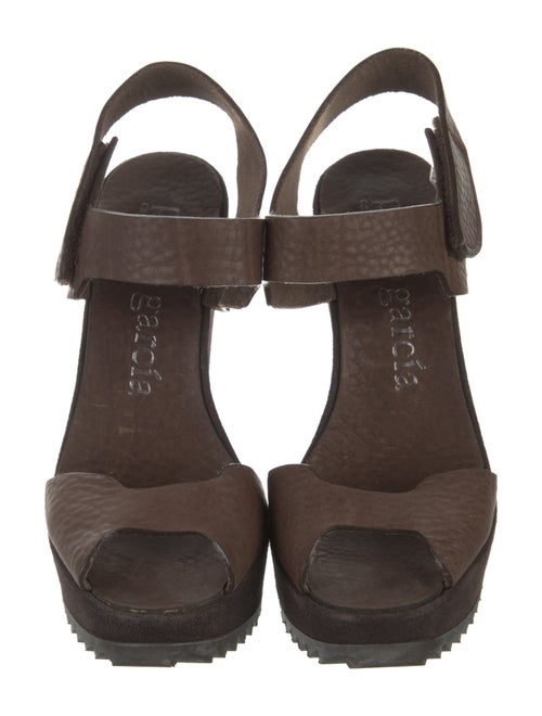Pedro Garcia Suede Slingback Sandals