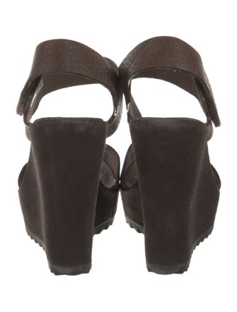 Pedro Garcia Suede Slingback Sandals