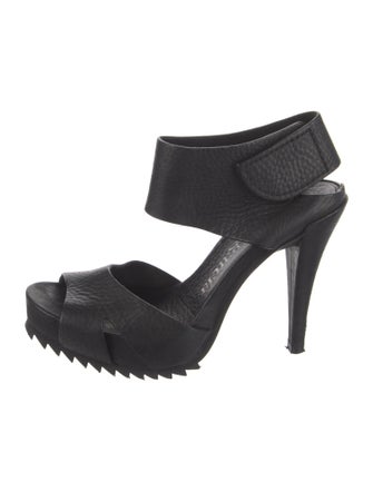Pedro Garcia Leather Slingback Sandals
