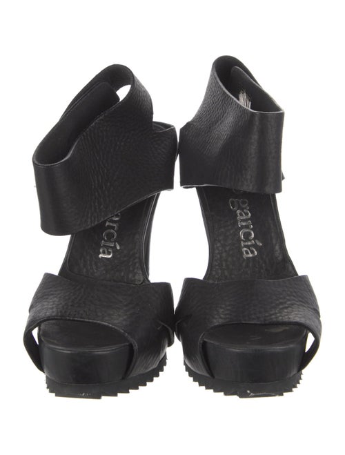 Pedro Garcia Leather Slingback Sandals