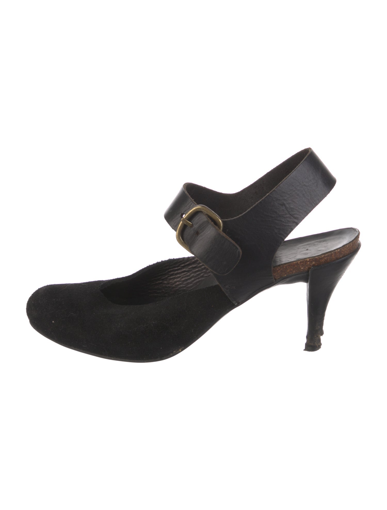 Pedro Garcia Suede Slingback Pumps
