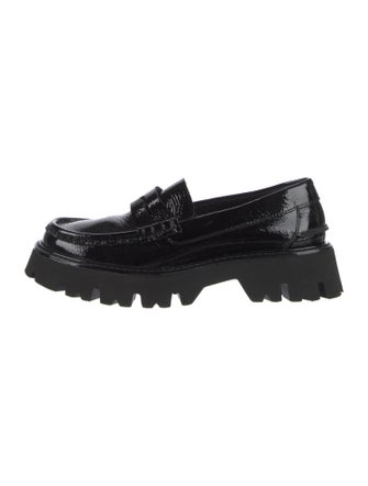 Pedro Garcia Patent Leather Loafers