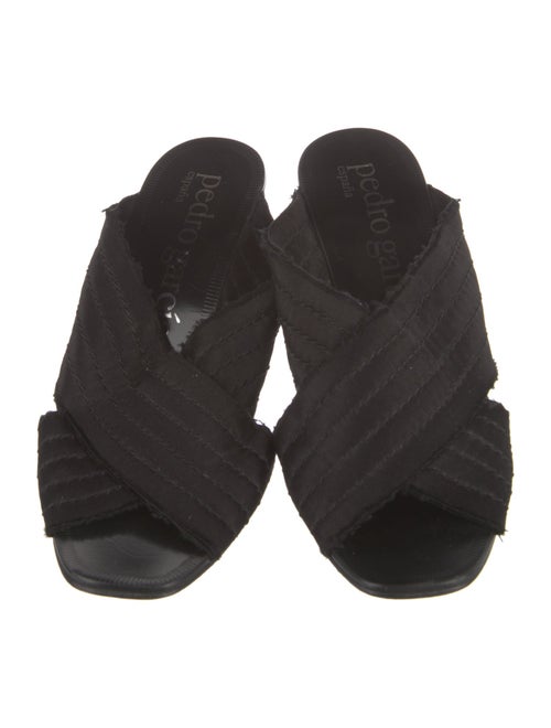 Pedro Garcia Satin Raw-Edge Trim Slides