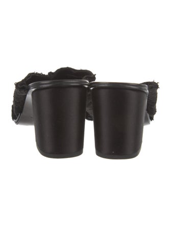 Pedro Garcia Satin Raw-Edge Trim Slides