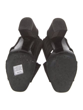 Pedro Garcia Satin Raw-Edge Trim Slides