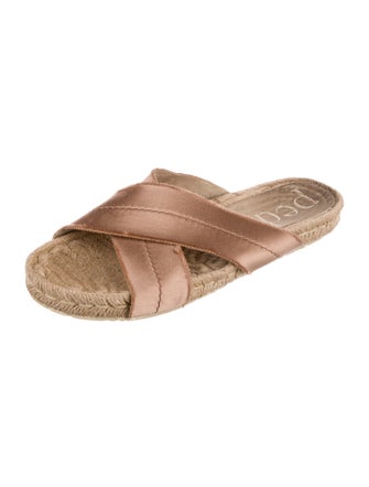 Pedro Garcia Satin Slides
