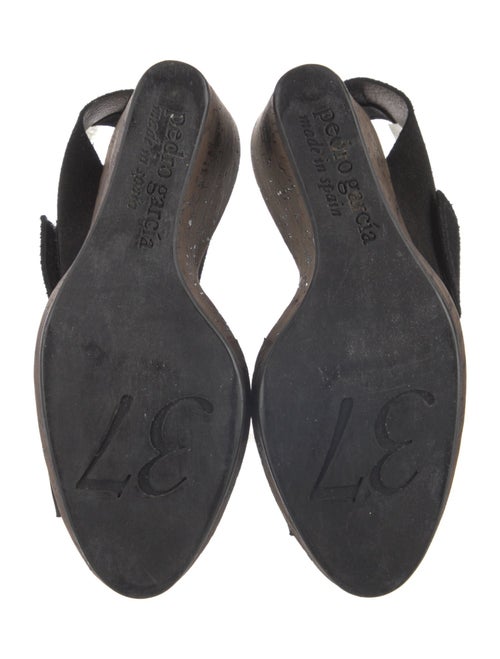 Pedro Garcia Suede Slingback Pumps