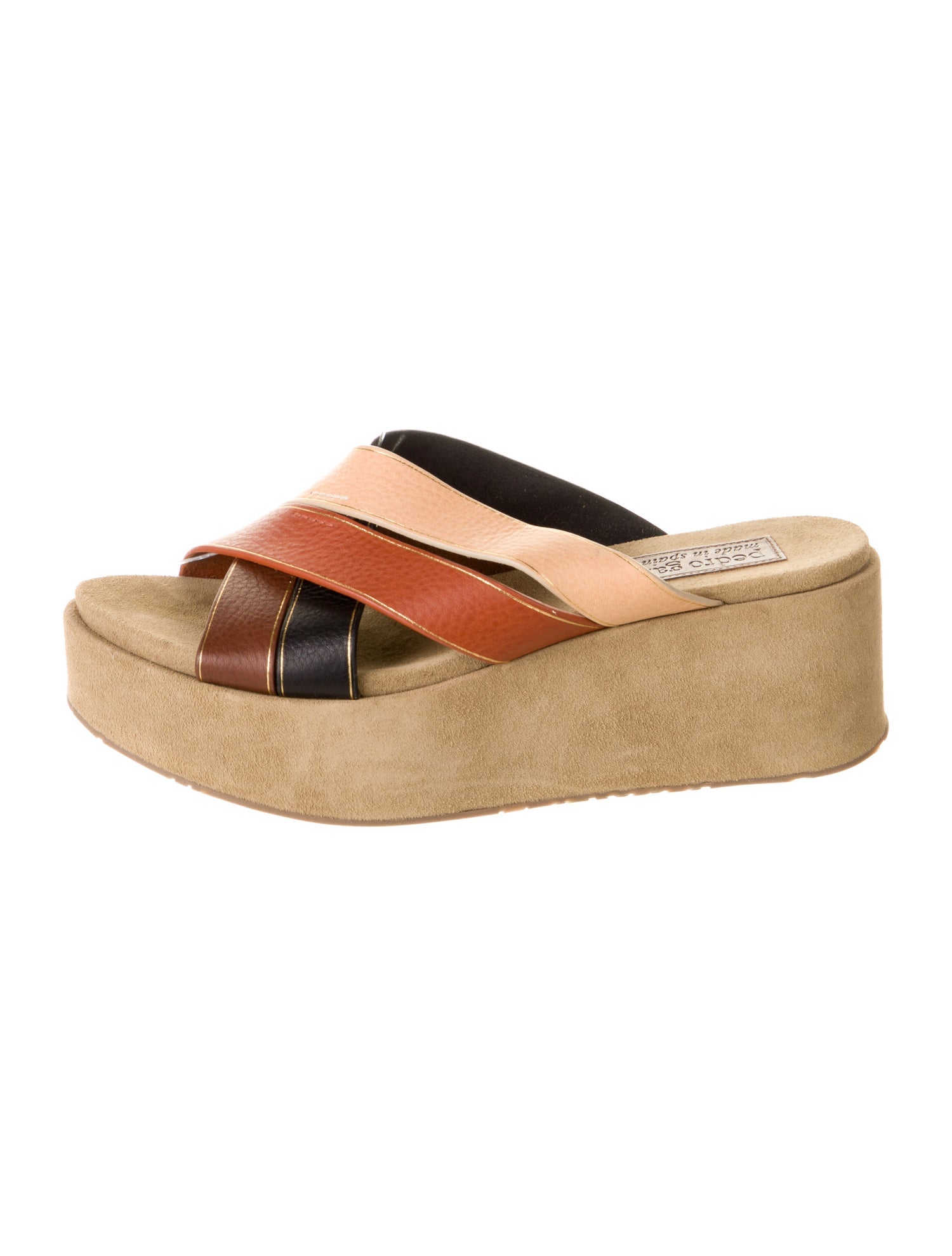 Pedro Garcia Leather Printed Espadrilles