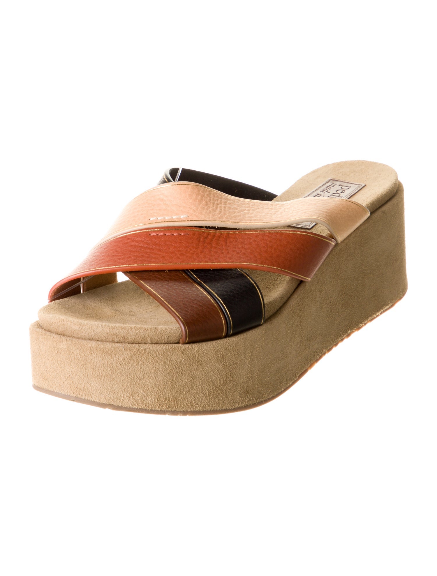 Pedro Garcia Leather Printed Espadrilles