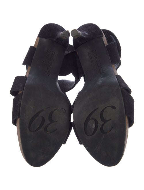 Pedro Garcia Suede Slingback Sandals
