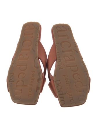 Pedro Garcia Satin Slides