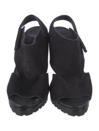 Pedro Garcia Suede Slingback Sandals