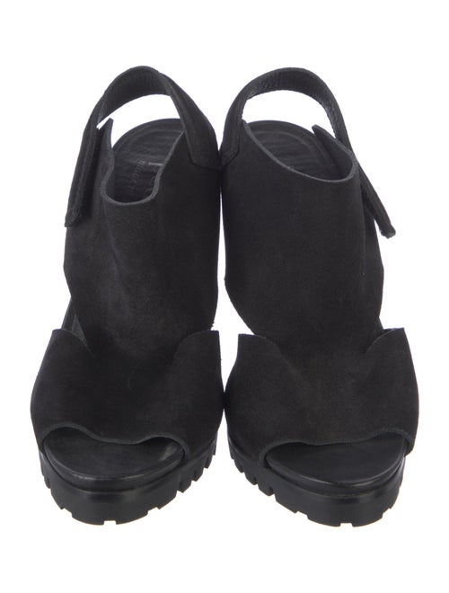 Pedro Garcia Suede Slingback Sandals