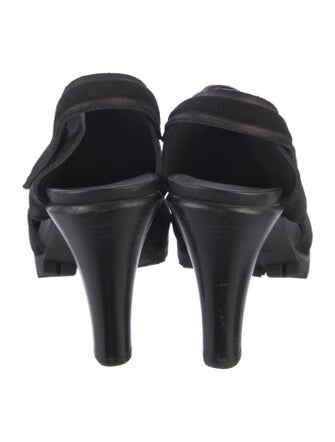 Pedro Garcia Suede Slingback Sandals