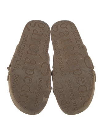 Pedro Garcia Suede Slides