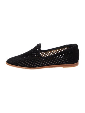 Pedro Garcia Suede Lasercut Accents Flats