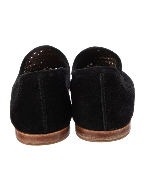 Pedro Garcia Suede Lasercut Accents Flats