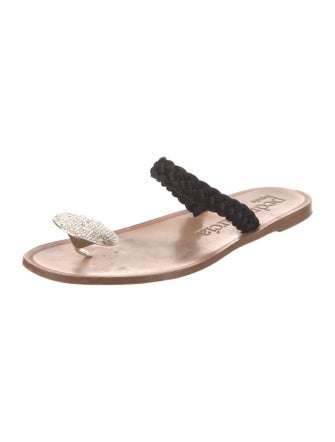 Pedro Garcia Satin Slides