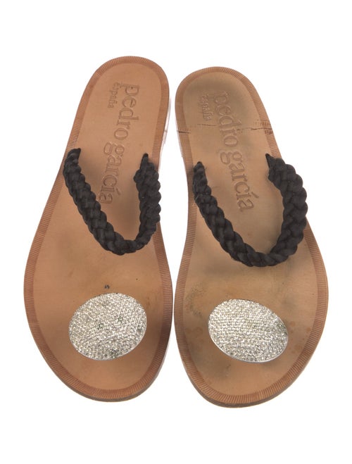 Pedro Garcia Satin Slides