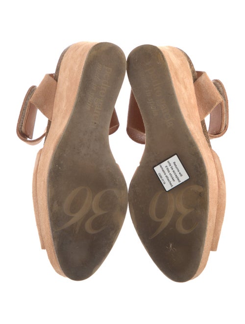 Pedro Garcia Suede Slingback Sandals