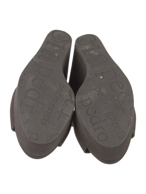 Pedro Garcia Suede Slingback Sandals