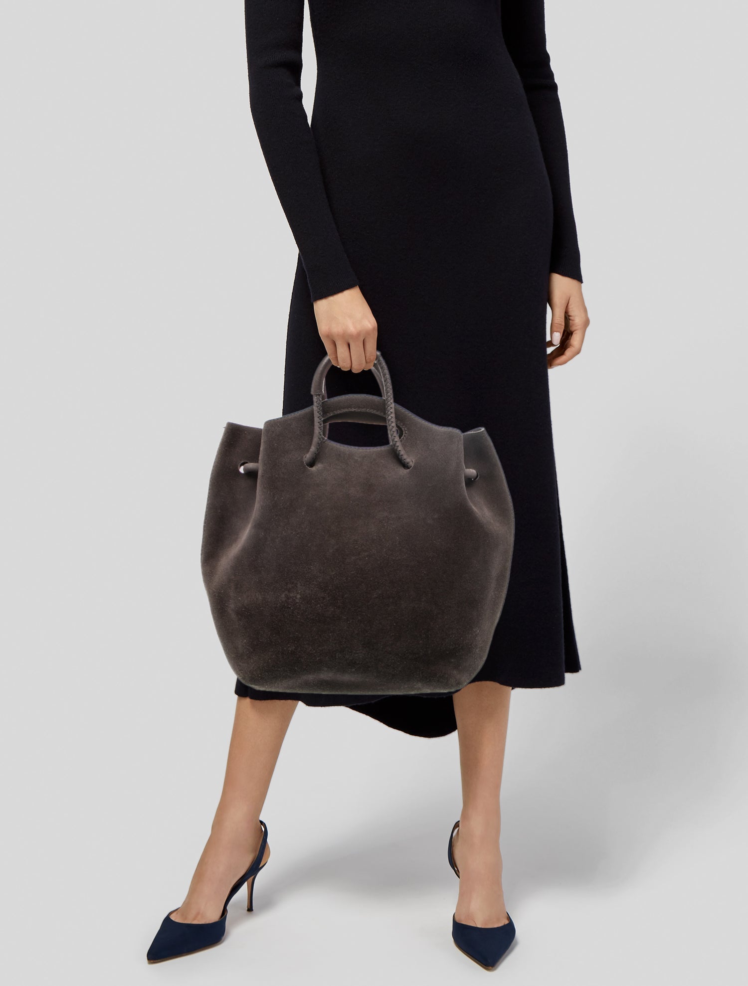 Pedro Garcia Suede Bucket Bag