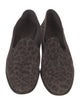 Pedro Garcia Suede Animal Print Loafers