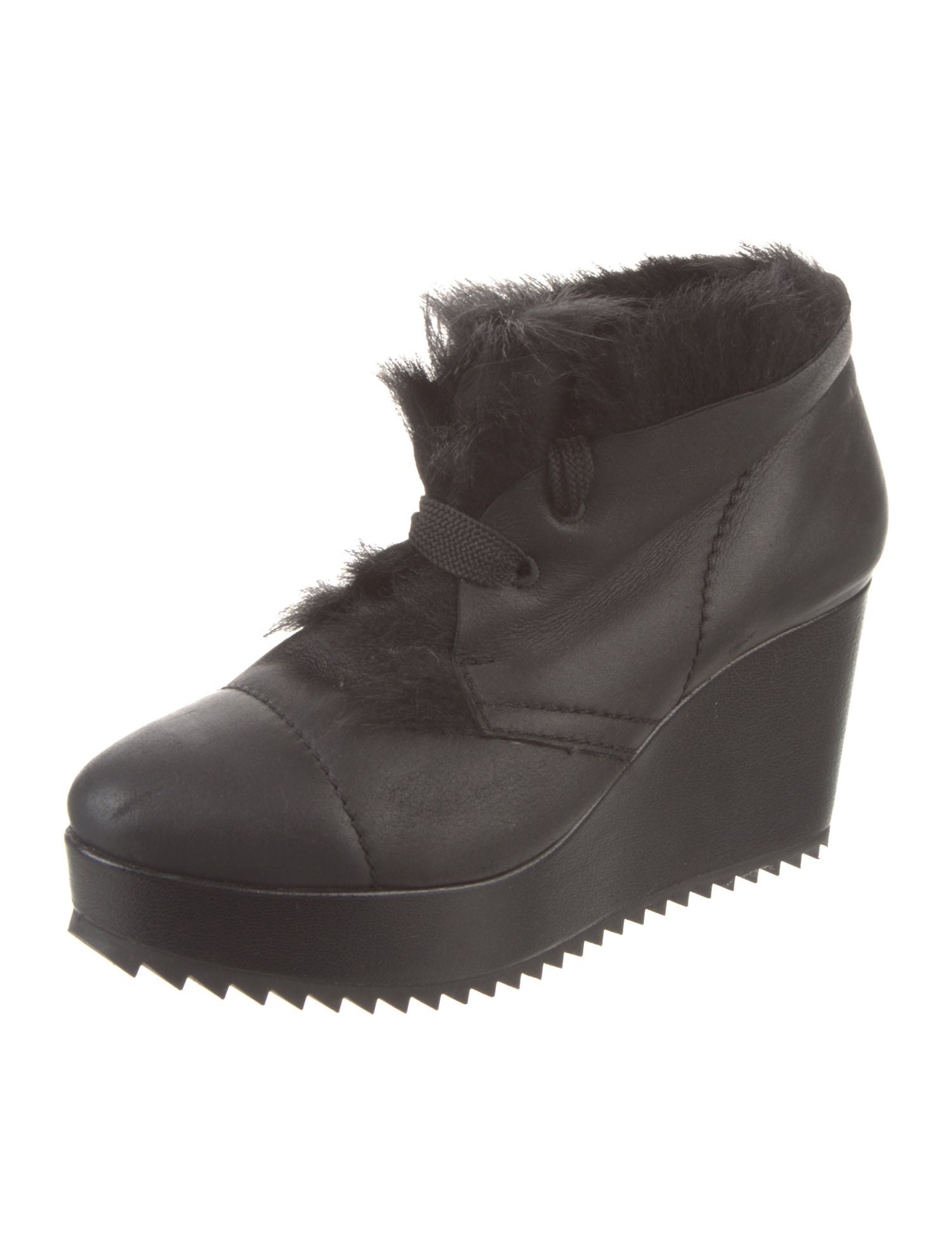 Pedro Garcia Leather Lace-Up Boots