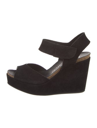 Pedro Garcia Suede Slingback Sandals
