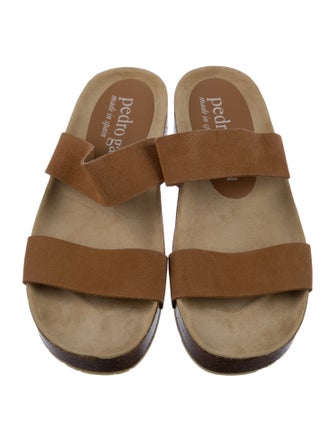 Pedro Garcia Suede Slides