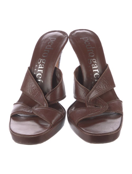 Pedro Garcia Leather Slides