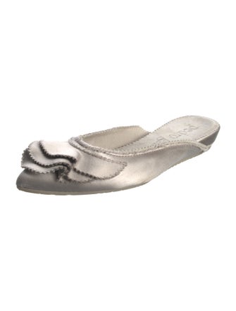 Pedro Garcia Satin Flats