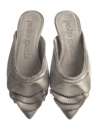 Pedro Garcia Satin Flats
