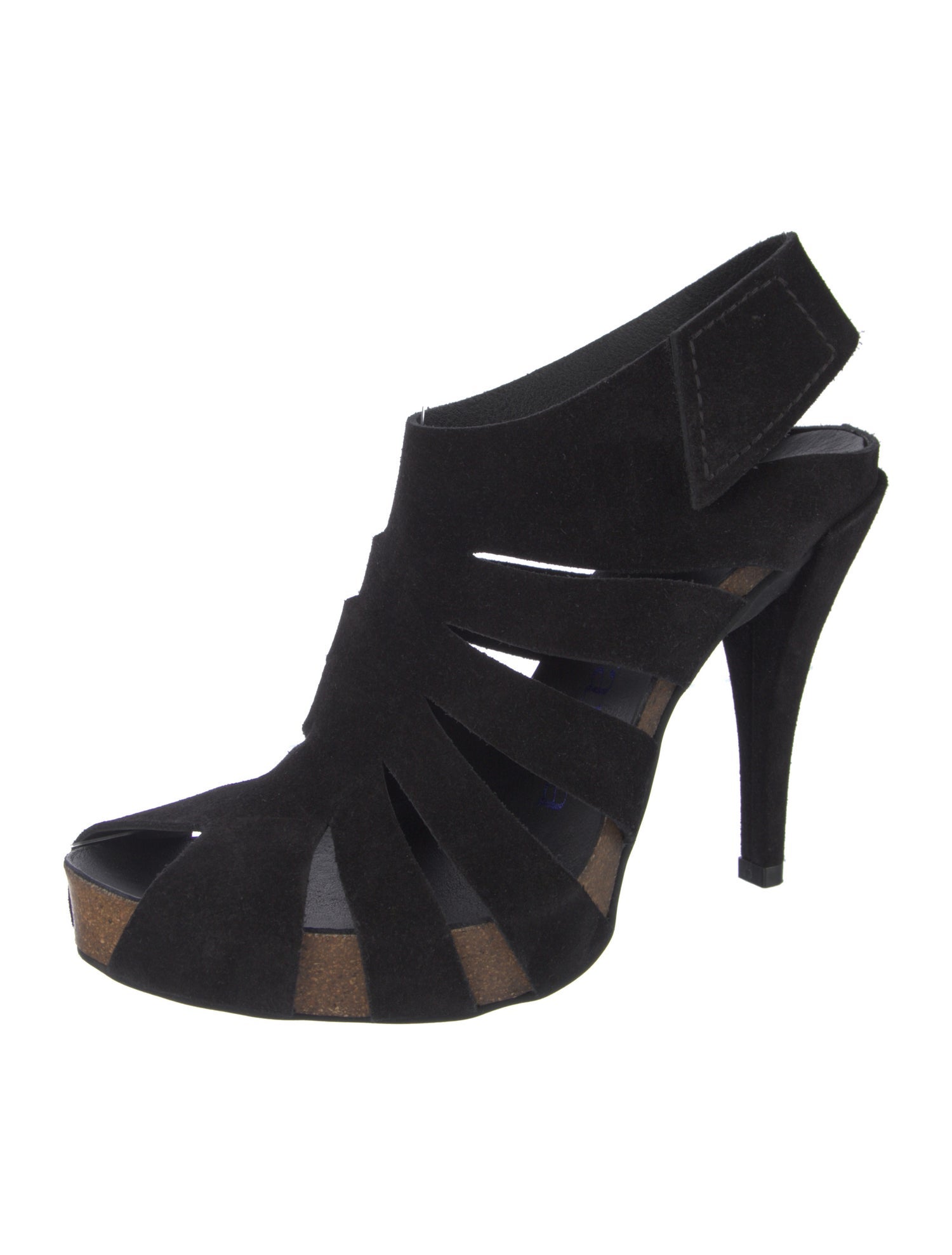 Pedro Garcia Suede T-Strap Pumps