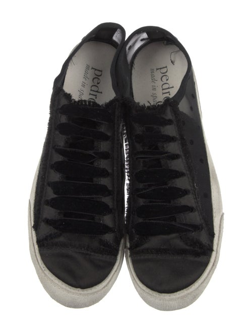 Pedro Garcia Mesh Lace Pattern Sneakers