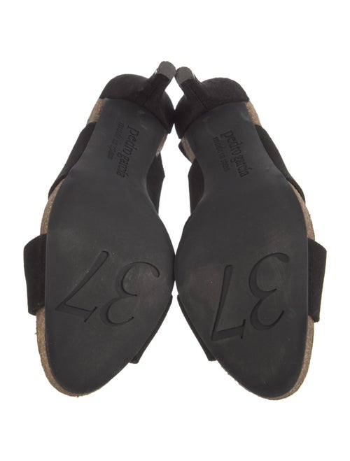 Pedro Garcia Suede Slingback Sandals