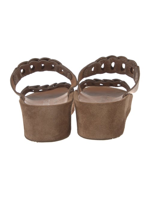 Pedro Garcia Leather Printed Slides