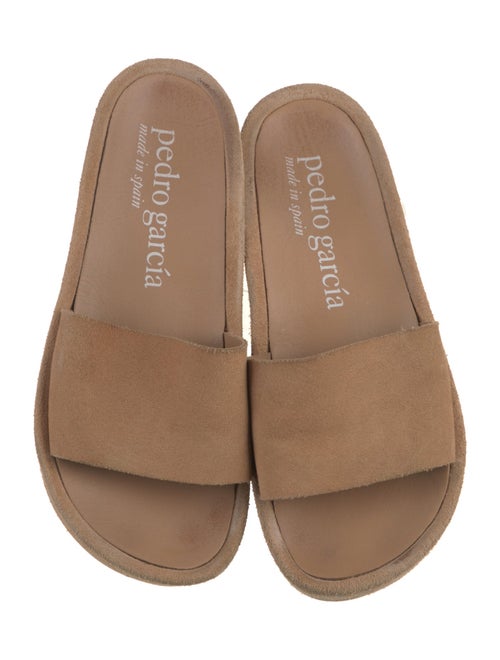 Pedro Garcia Suede Slides